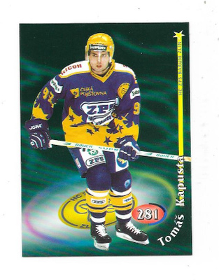 1998-99 OFS #281 Tomas Kapusta HC Zlin ex Ässät