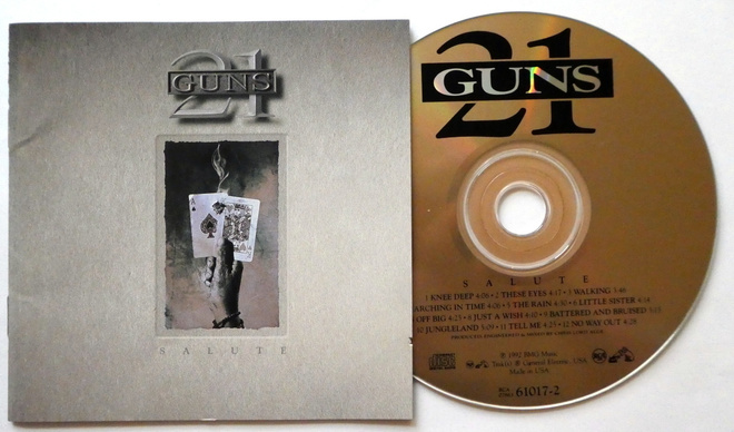 21 GUNS Salute CD 1992 HUIPPUKUNTO Thin Lizzy
