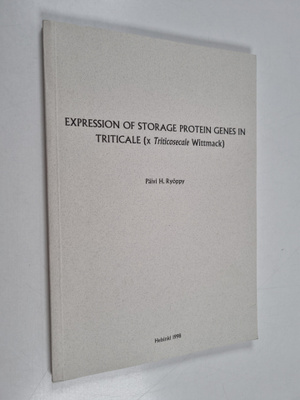 Päivi H. Ryöppy : Expression of Storage Protein Genes in ...