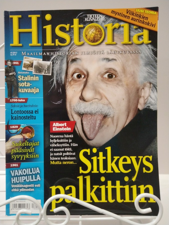 Historia lehti 8 2013 Tieteen Kuvalehti