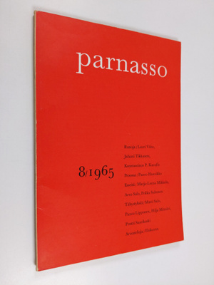 Parnasso 8/1965