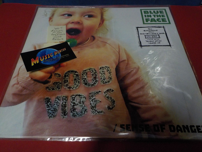 BLUEINTHEFACE - GOOD VIBES / SENSE OF DANGER M/M LP