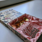 Auran Ruusu hopeinen kahvilusikkasetti - pikkukuva 2