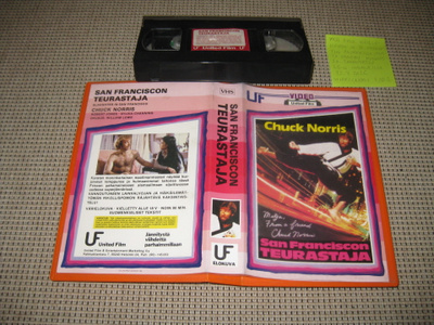 San Franciscon Teurastaja-VHS FIx, United Film, Chuck Norris