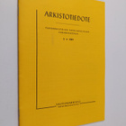 Arkistotiedote 2/1991 : yleisarkistojen tutkijapalvelun s... - pikkukuva 1