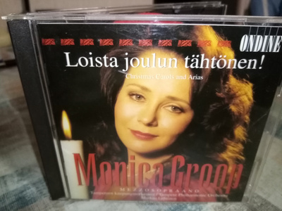 CD Monica Groop :  Loista joulun tähtönen ( SIS POSTIKULU)