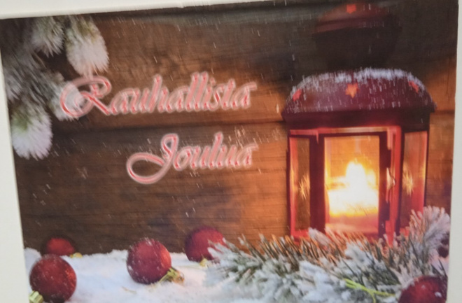 NO 8 - RAUHALLISTA JOULUA