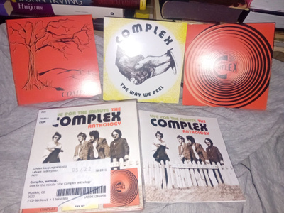 3cd The Complex Anthology LIVE FOR THE MINUTE ( SIS POSTIKUL