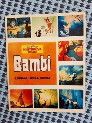 Bambi Kiiltokuvakirjat v. 1973 HIENO!!