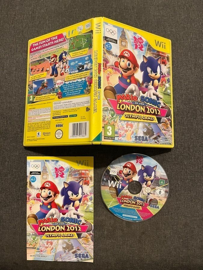 Mario & Sonic At The 2012 London Olympic Games WII
