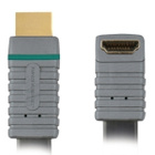 Bandridge HDMI 90° Kulma kaapeli, litteä, Ultra HD, 1m UUSI - pikkukuva 2