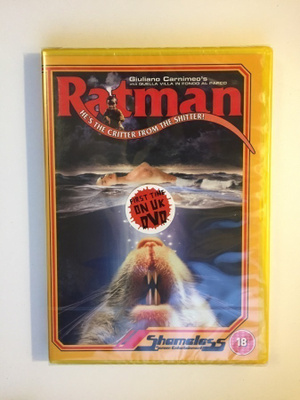 Ratman (DVD) Shameless (1988) UUSI MUOVEISSA