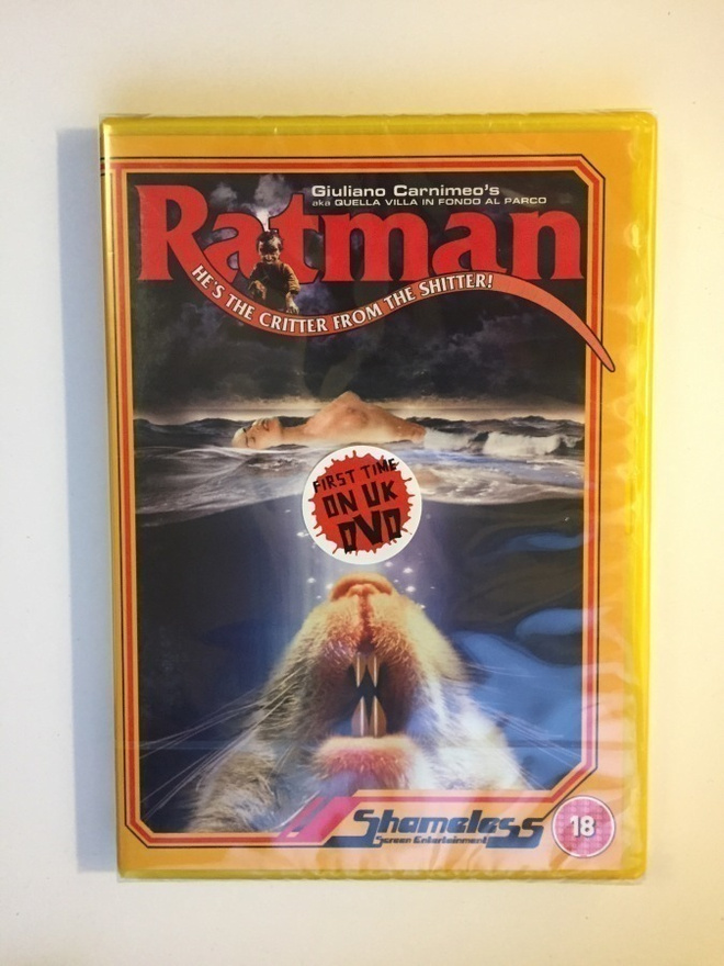 Ratman (DVD) Shameless (1988) UUSI MUOVEISSA