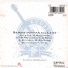 CDS MIKKO KUUSTONEN SAMAN TAIVAAN ALLA - pikkukuva 2