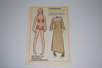 paperinukke Goldie Hawn