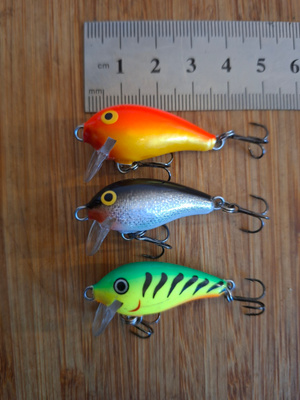 Mini Fat Rap 3cm 3kpl