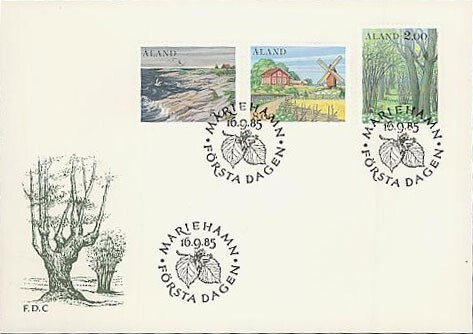 1985 luonto FDC