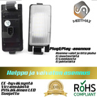 Nissan LED rekisterikilven valot — kirkkaan valkoinen 6000 - pikkukuva 4