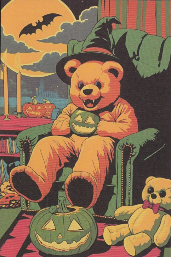 Halloween nallella noidanhattu