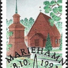 Åland 1993 Sottungan kirkko EP Lape 078 alareuna LOISTO - pikkukuva 1