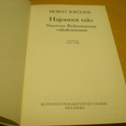 Horst Krüger: Hajonnut talo - Nuoruus Kolmannessa valtakunna - pikkukuva 2