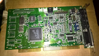 Sound Blaster äänikortti ISA -väylään