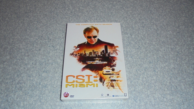 Csi Miami kausi 6 dvd Uusi