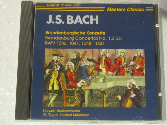 Johann Sebastian Bach • Brandenburgische Konzerte CD