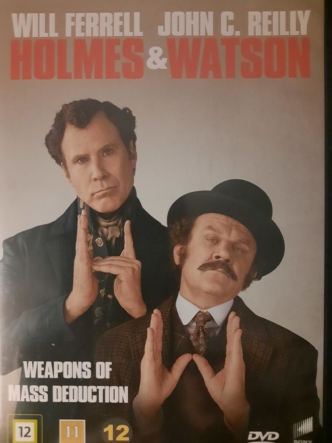 HOLMES & WATSON DVD (Will Ferrell ja John C Reilly)