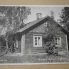 Tuusula, Aleksis Kiven kuolinmökki, vanha mv pk / kuva, ei p - pikkukuva 1