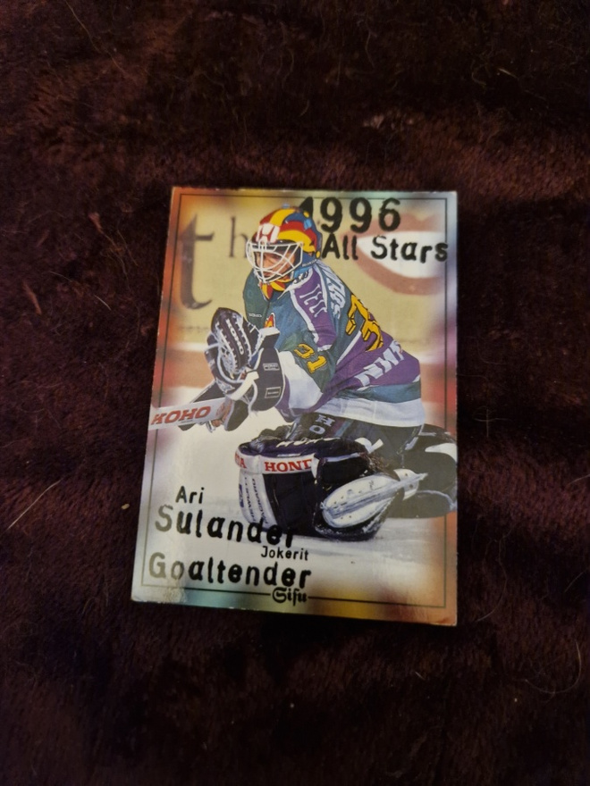 1996-97 Sisu, 175 Ari Sulander
