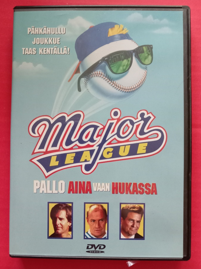 Major league Pallo Aina vaan hukassa Suomi dvd