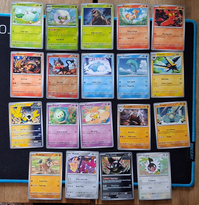 Pokemon kortit 19kpl (#63 Temporal Forces)
