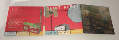 GIANT ROBOT CRUSHING YOU WITH STYLE CD