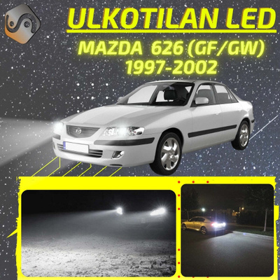 626 (GF/GW) 1997-2002 Ulkoiset LED -valot