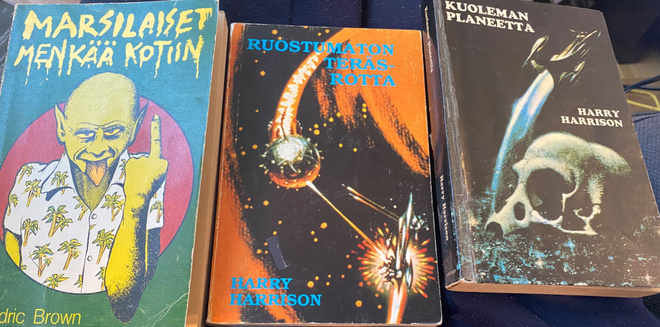 Harry Harrison x 2 & Fredric Brown