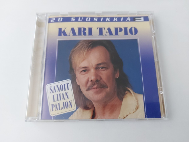 KARI TAPIO - 20 SUOSIKKIA . cd ( SANOIT LIIAN PALJON )