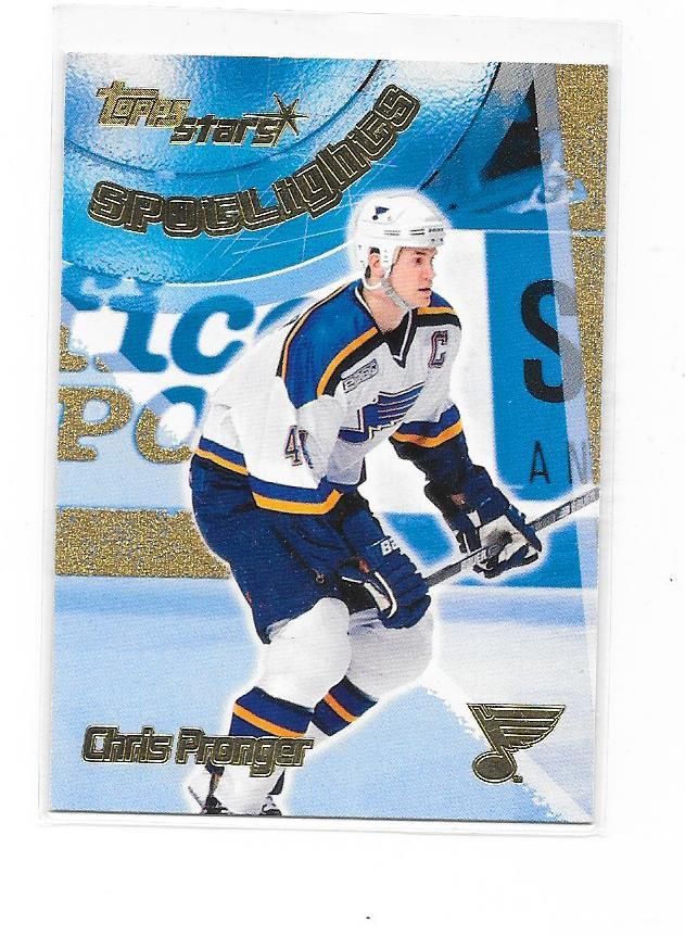 2000-01 Topps Stars Spotlight #135 Chris Pronger St Louis