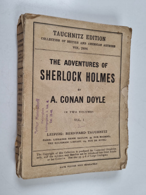 Arthur Conan Doyle : The Adventures of Sherlock Holmes : ...