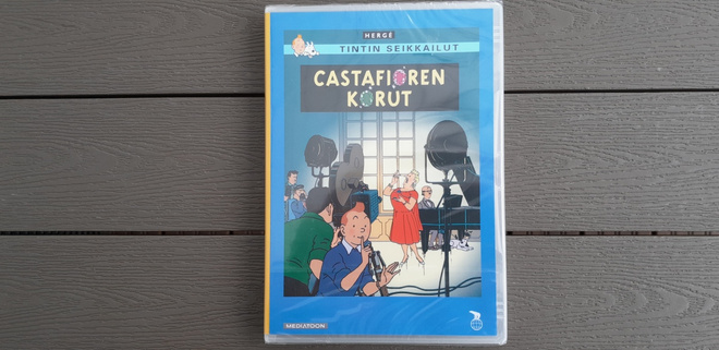 DVD: Tintin Seikkailut: Castafioren Korut (1991/2011) UUSI