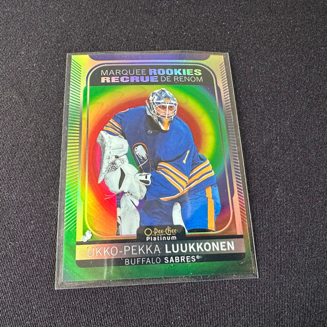 O-Pee-Chee Platinum Marquee Rookies Ukko-Pekka Luukkonen