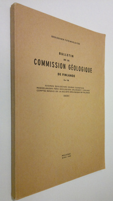 Bulletin de la Commission geologique de Finlande n:o 188