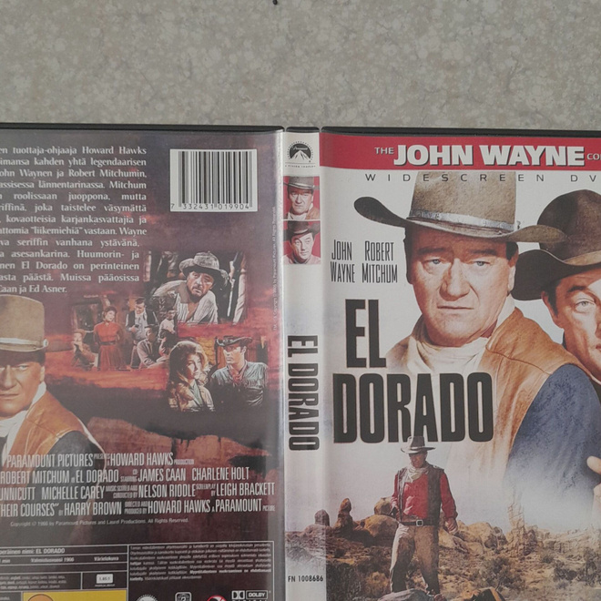 El dorado dvd,john wayne