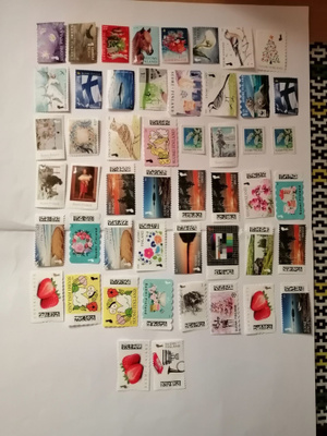 Ohileimattuja ikimerkkejä 50 kpl pestyjä