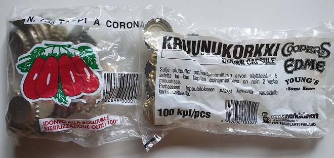 Kruunukorkkeja 78 kpl