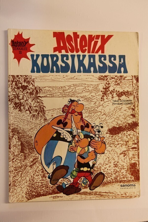 Asterix - Korsikassa 1. painos