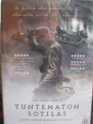 TUNTEMATON SOTILAS DVD