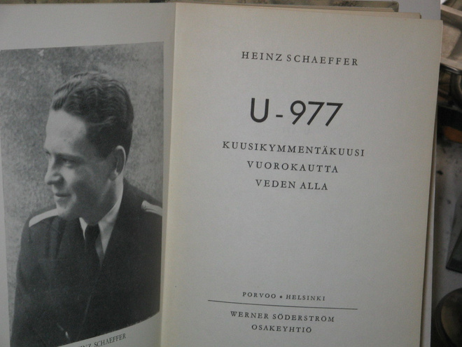 Heinz Schaeffer : U-977  Kuusikymmentä vuorokautta veden