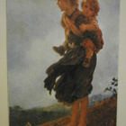 Knaus L: Pieni taakka, taidekortti, p. 1982 - pikkukuva 1