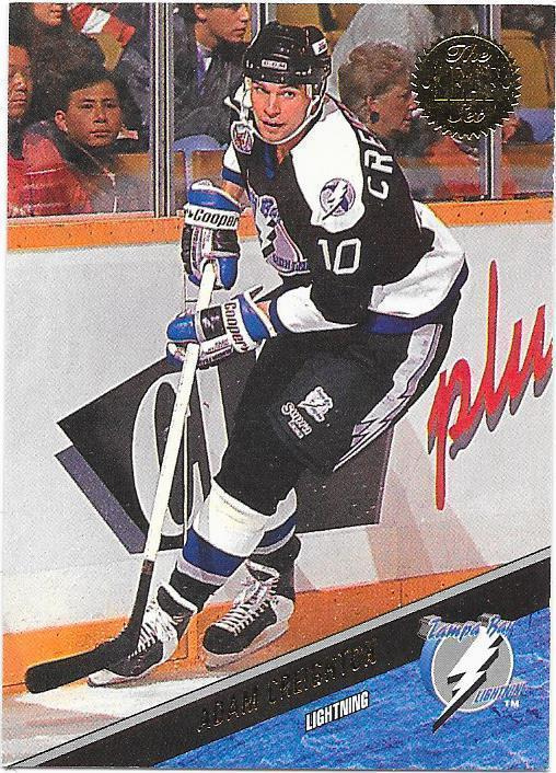 1993-94 LEAF #85 Adam Creighton Tampa Bay Lightning